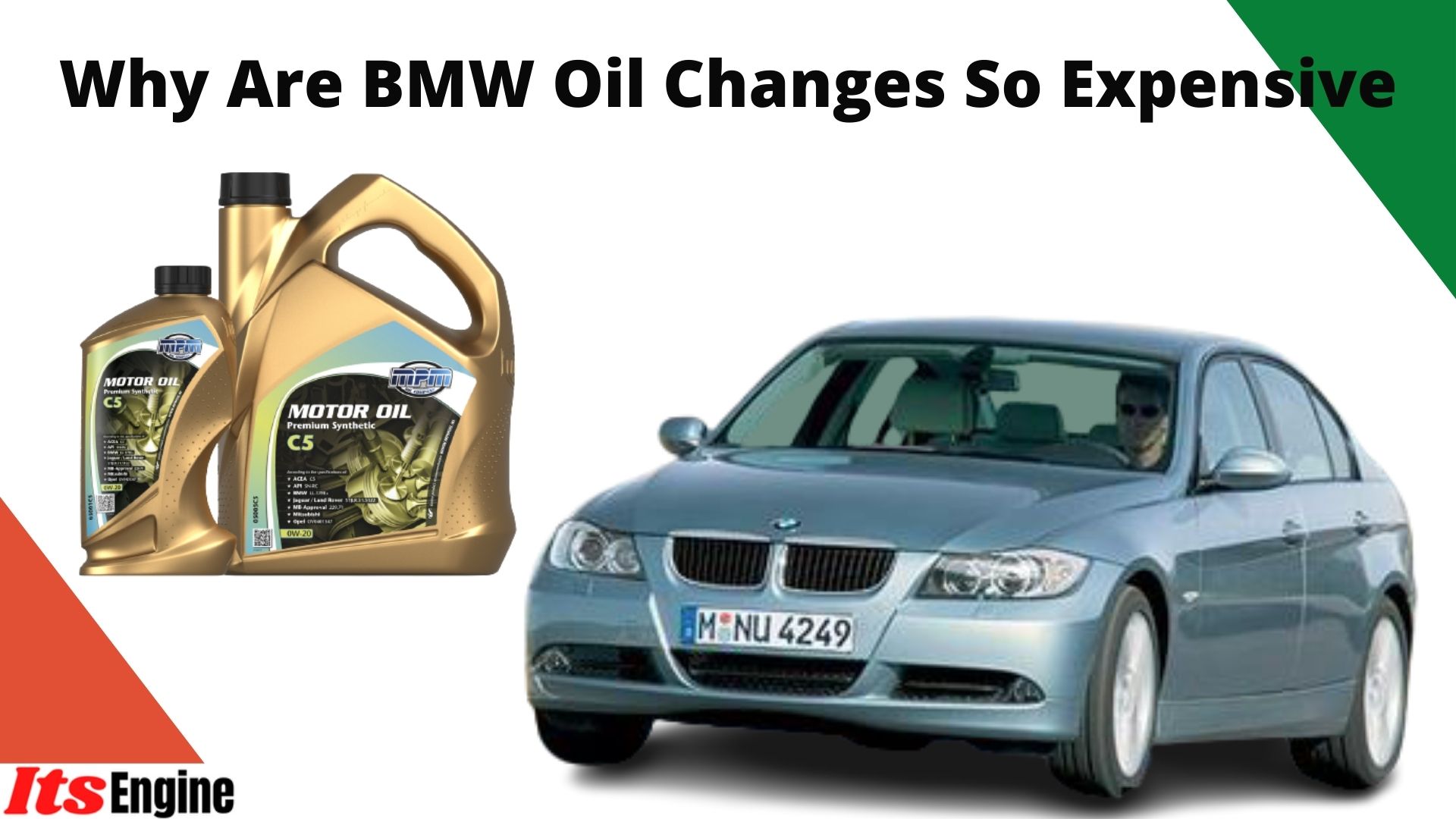why are bmw oil changes are so expensive